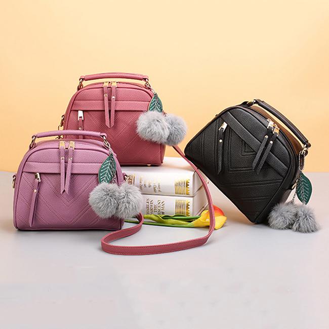 WTEMPO INS Bags Women's Autumn Winter Solid Color Handbag Versatile One Shoulder Crossbody Bag Korean Female Student Casual Handbag