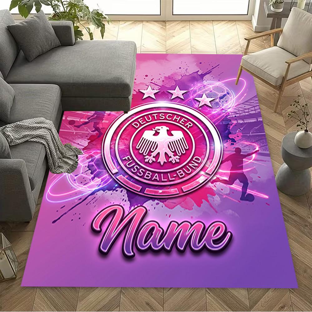 Bayern Munich Soccer Fan Art Floor Rug Office Rug Suitable for Dining Room Dormitory Outdoor Foyer Antislip Carpet Anime Office Decor