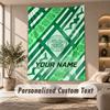 Tapestry Custom Name Text, Wall Hanging Tapestry Home Room DecorCeltic FC