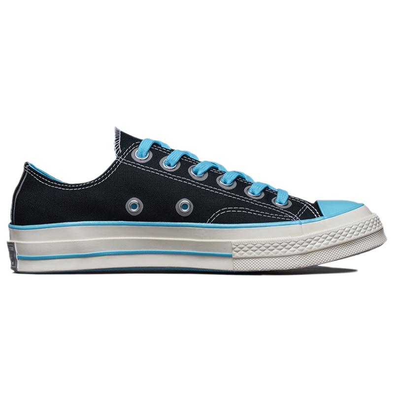 Converse 1970-е Chuck 70 Chuck Taylor All Star Повседневные парусиновые кеды с низким верхом Унисекс Черно-синие
