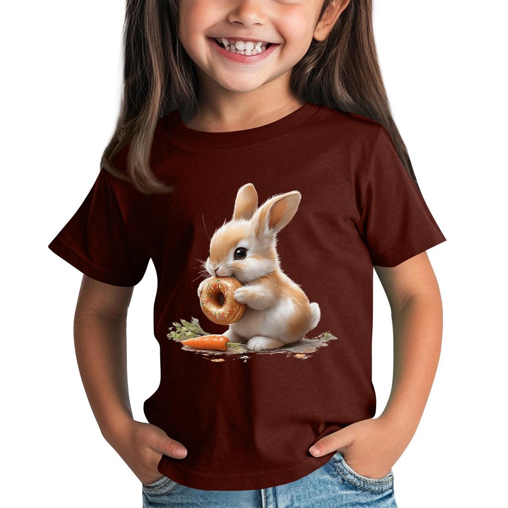 Футболки для малышей, девочек и мальчиков, детские футболки с короткими рукавами и принтом для мальчиков и девочек 2-12 лет