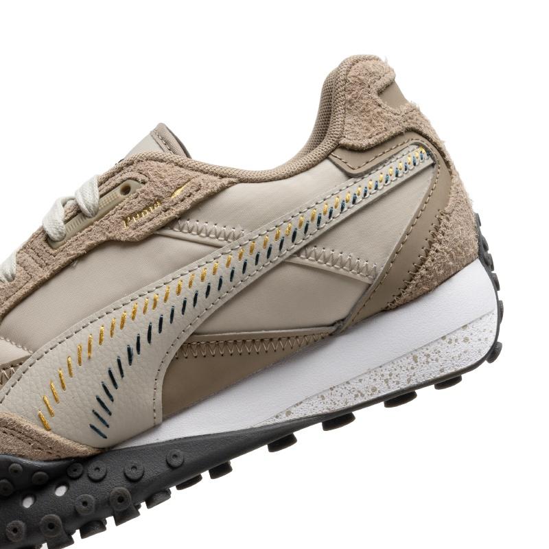PUMA Blktop Rider Abrasion Resistant Low top Casual Shoes Unisex Brown Beige 398196-02
