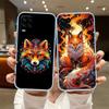 RE31 fox cute Transparent Phone Case for Samsung Galaxy A04 A04S A14 A23 A34 A54 M23 M33 M52 M53