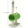 New Arrival Animal-Shaped Cat Climbing Tree with Sisal Scratching Posts, Soft Fleece Cat House for Playing and Sleeping