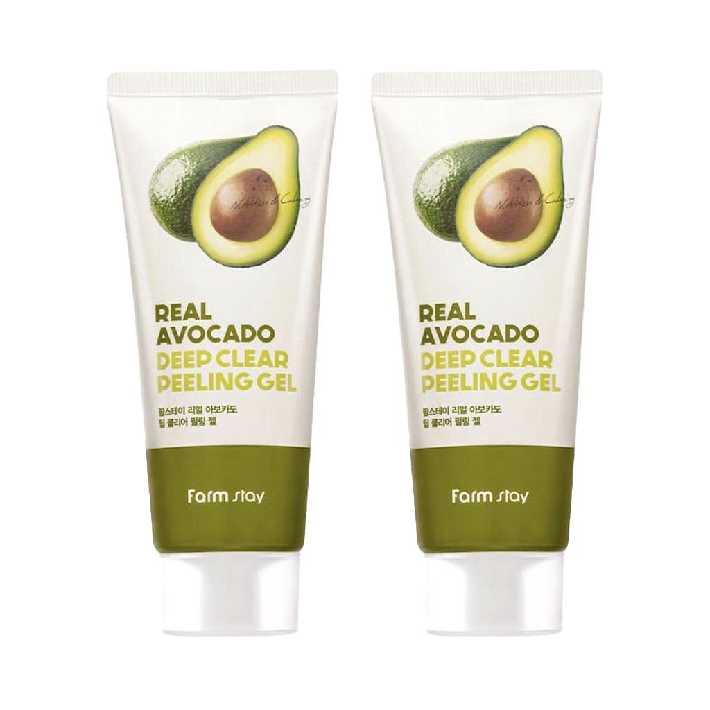 FARM STAY Real Avocado Deep Clear Пилинг-гель 100 мл (3 варианта)