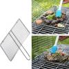 Barbecue Barbecue Net Silvery Grilled Fish Net Hot Vegetable Clip Picnic