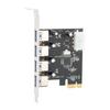 4-портовый USB 3.0 PCI Express на USB 3.0 PCIe карта USB3.0 конвертер NEC адаптер