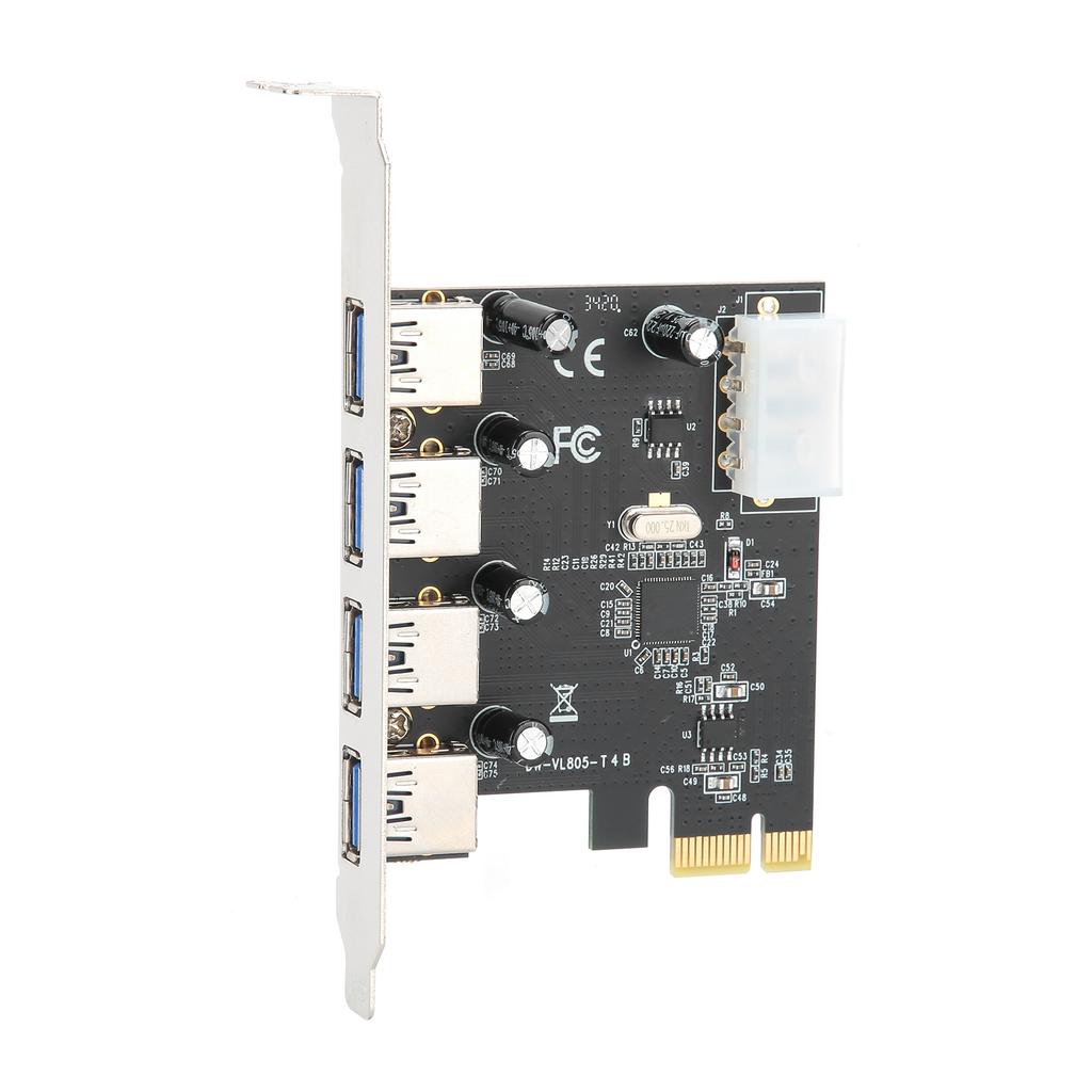 4-портовый USB 3.0 PCI Express на USB 3.0 PCIe карта USB3.0 конвертер NEC адаптер