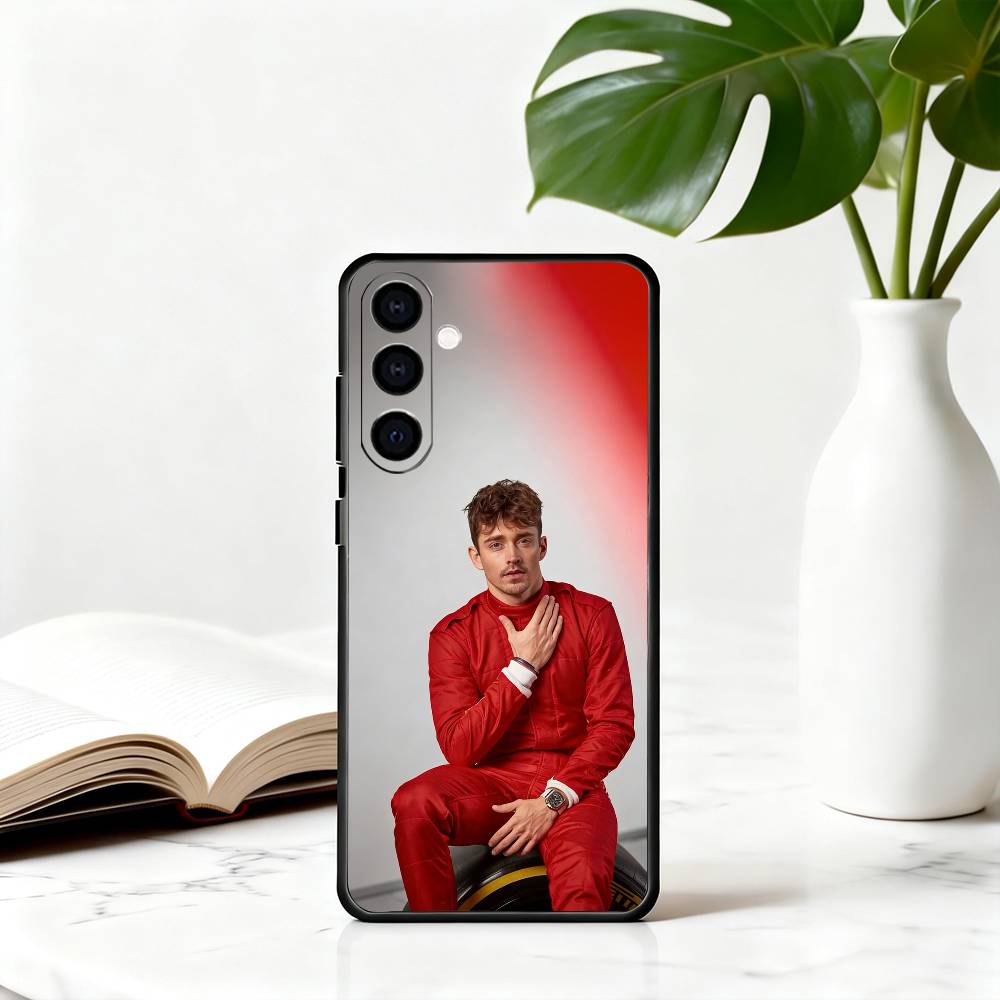 Чехол для телефона Monaco C-Charles L-Leclerc CL для Samsung Galaxy A73,A72,A71,A70,A53,A52,A51, Мягкий силиконовый черный чехол