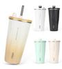 On TYESO Tumbler with Stainless with Vacuum Keeps Hot or Easy To Direct No Large 2025 Upgraded Version [Popular SNS] Straw, 470ml, Steel, Lid,