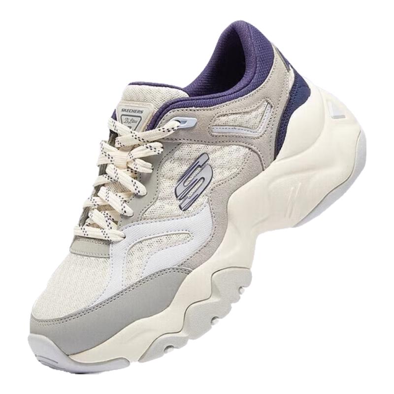 SKECHERS Women's D'Lites Lightweight Casual Dad Sneakers 12958