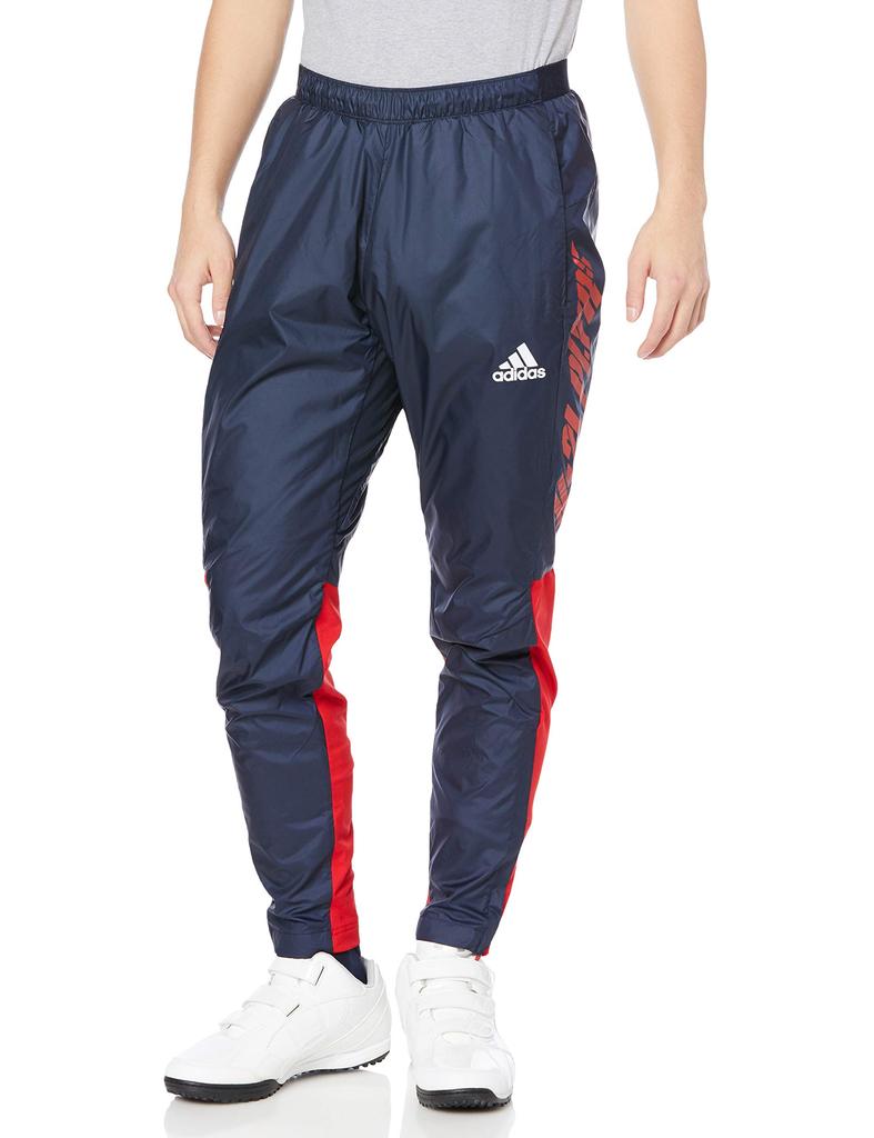 Adidas INT58 Wind Pants In Legend Size To Japanese Size Men's 5-Tool Ink/Scarlet (FS3743), J/S (equivalent S)