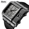 Large Dial Quartz Men's Watch Casual Belt Men's Watch Personality Square