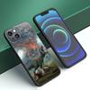 World Jurassic Park Phone Case For Apple iPhone 12 13 Mini 11 14 15 Pro Max 7 8 Plus X XR XS SE 2020 2022 Black Silicone Case