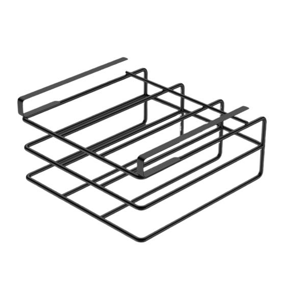 Держатель для разделочной доски под шкафом, органайзер для посуды, прочная несущая способность, простая в установке кастрюля