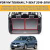 Индивидуальный коврик в багажник для VOLKSWAGEN VW Touran L (Расширенная версия) 7-местный 2016-2018 Аксессуары для интерьера Ковровый кожаный коврик