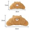 Cute Plush Car Seat Headrest Neck Pillow Car Seat Cartoon Creative Lumbar Support Pillow Comfortable Waist Pillow Car Decoration