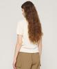 CARGOBROS FOR WOMAN Boucle V-Neck Short Sleeve Knit (Ivory)