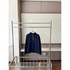 Unisex Half-Zip Stand Collar Cotton Fleece Sweatshirt Casual Solid Color Pullover Fall