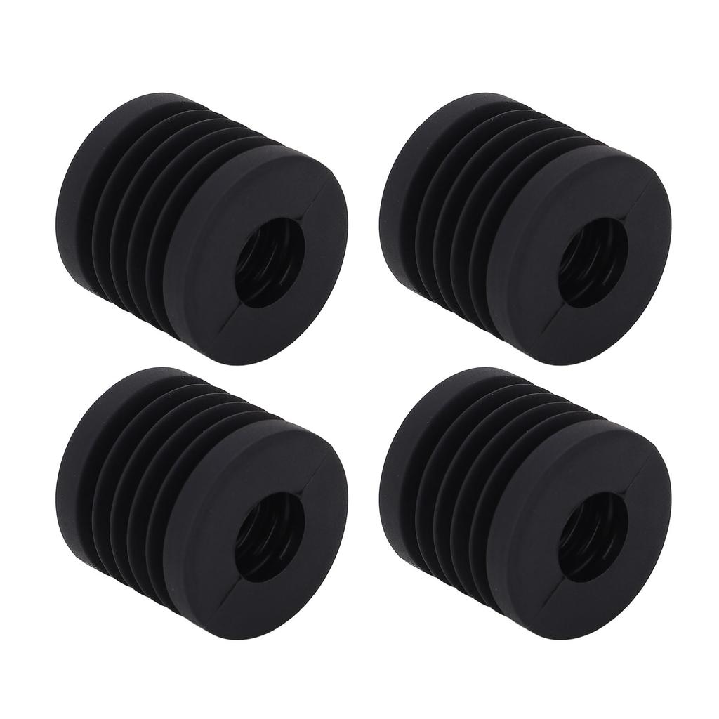 4pcs Printer Foot Pads Anti Vibration Shock Absorption Rubber Printer Foot Mat for Bambu Lab X1 X1C P1P P1S 3D Printer