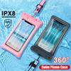 Float Waterproof Pouch Swim Diving Phone Case