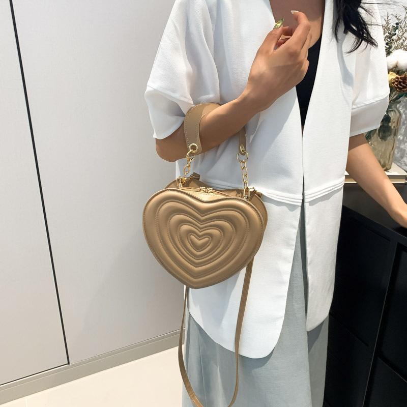 Модная сумка через плечо на одно плечо, однотонная красивая женская сумка, новая модная и персонализированная милая сумка, сумка-мешок Love Bag, сумка подмышкой