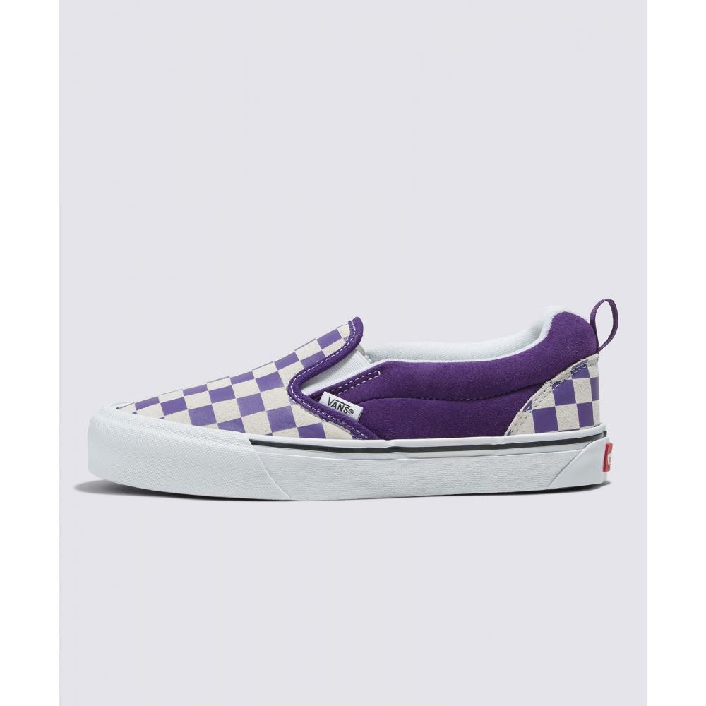 Vans Новые туфли-лодочки с шахматной доской Фиолетовый Белый Vn0009qdz1n1