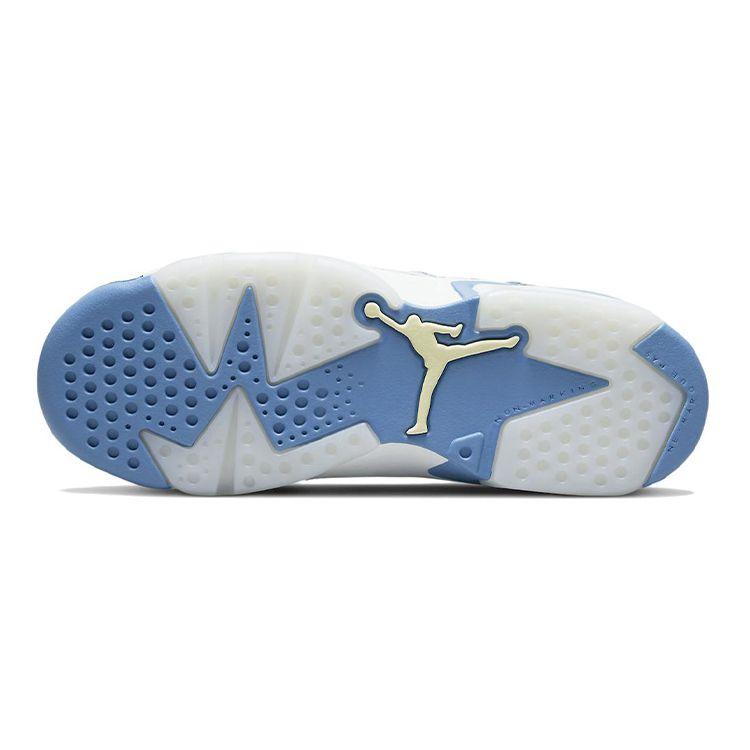 Детские кроссовки Air Jordan 6 Retro GS Washed Denim 2022 Blue White Dutch-Blue DM9045-100