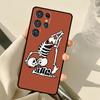 Чехол для телефона Skeleton Yoga для Samsung Galaxy S23 S22 Ultra S21 S20 FE S8 S9 S10 Note 10 Plus Note 20 Ultra