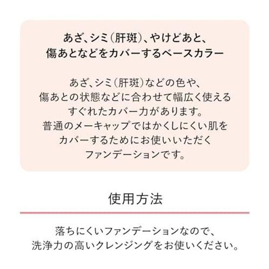 SHISEIDO Spots Cover Cream Foundation (Base Color) H100 20g