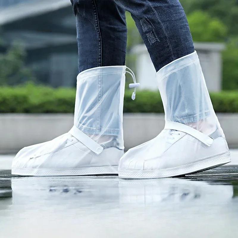 Covers Rainy Day Light Weight Galoshes Men's Rain Boots Waterproof Resistant Male Shoes Garden Fashion New Comfortable City Work