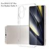For Xiaomi POCO X7 Pro X7Pro M7 Pro Ultra Thin Clear Soft TPU Phone Cases For Redmi Turbo 4 Transparent Silicone Back Cover Coque