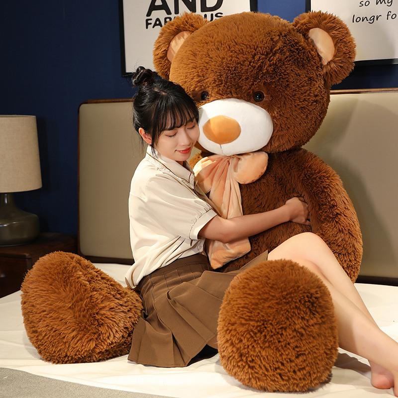 80/100 см 5 цветов плюшевый мишка гигантские мягкие игрушки подарок на день рождения на день святого валентина мягкие подушки куклы подружки девушки