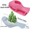 Большой DIY Морское Животное Кит Тюлень Суккулент Растение Цветочный Горшок Смола Силиконовая Форма Маяк Подсвечник Чашка Бетонная Гипсовая Форма