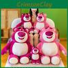 Cartoon Lotso Huggin Bear Strawberry Pink Red Plush Doll Childrens Gift Birthday