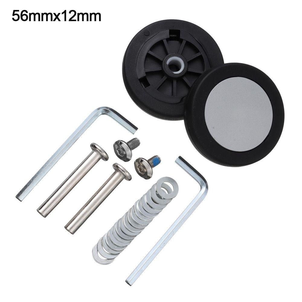 С винтом DIY комплект для ремонта колесных колес Замена колес Запчасти для чемодана Оси Дорожные колеса для багажа
