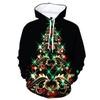 Christmas Tree Graphic Hoodies For Men 3D The Perfect Tree Printed Hooded Sweatshirts Kid Fashion Winter Pullover Pop Hoodie