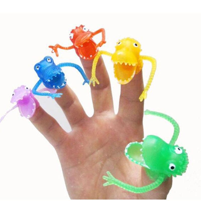 Пальцевые куклы-динозавры, подарки на день рождения для детей, игрушки для мальчиков и девочек, новые подарки, игры для вечеринок, Bromas Divertidas Kinder Spielzeug