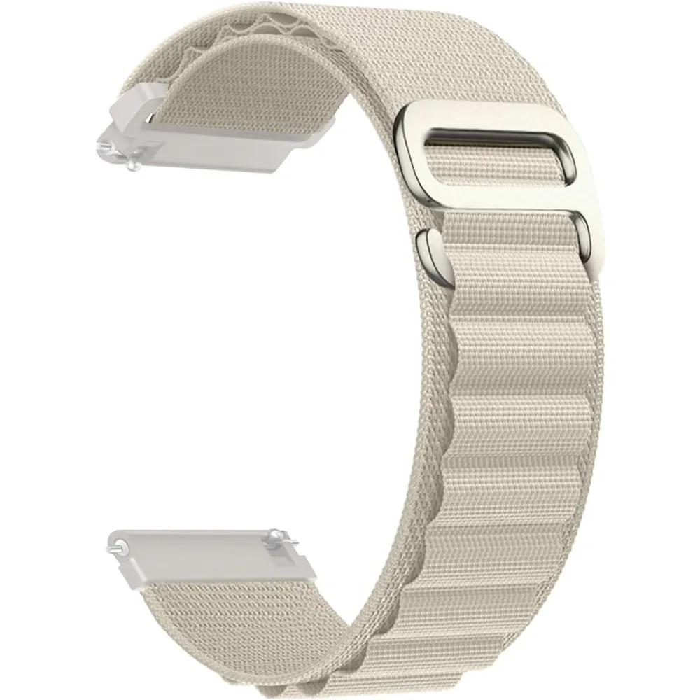 Nylon Band for Samsung Galaxy Watch 7 6 5 4 40mm 44mm Classic/Active/Gear S3 Frontier 20mm 22mm Sport Loop Strap Amazfit GTS 3 4