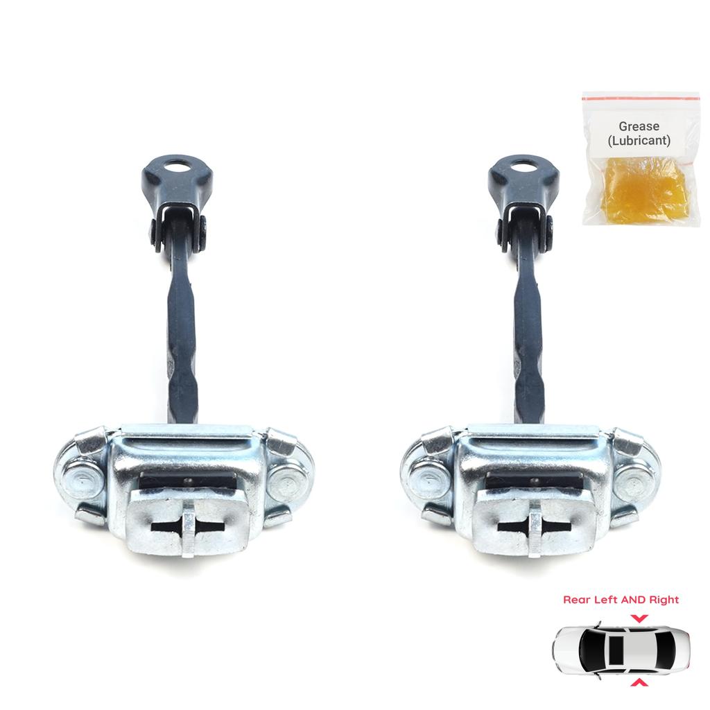 EDP1686-1 2 Pieces Rear Door Hinge Brake Stop Check Assy Limiter Strap for Subaru Forester MK4 SJ 2012-2018 62124FG003