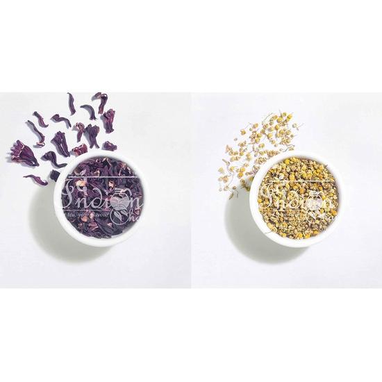 Индийский чай Органический чай с ромашкой и гибискусом Дуэт – по 50 г