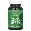 MRM Веганские капсулы с витамином D3 и K2, 60 шт.