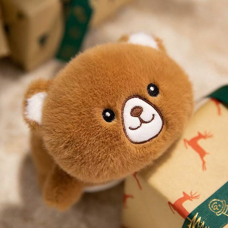 20cm Plush Toy Handmade Simulation Pig Fox Elephant Bear Doll Cartoon Anime Cute Pillow Cushion Home Decoration for Children