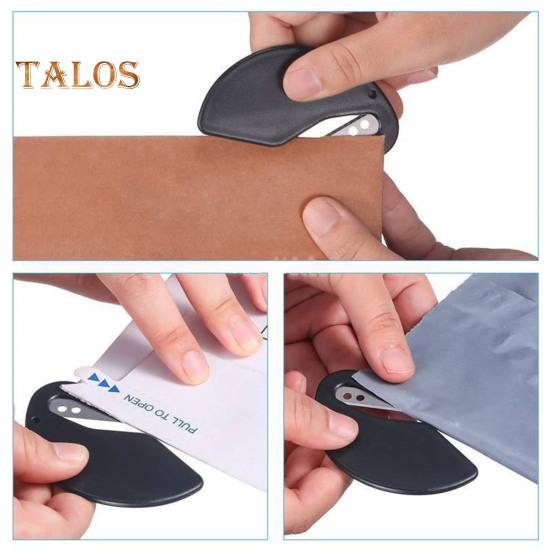 Нож для открывания конвертов с острым скрытым лезвием, безопасный дизайн, резак для листов, резак для бумаги, резак для оберточной бумаги, инструмент для открывания пакетов для использования в школьном офисе