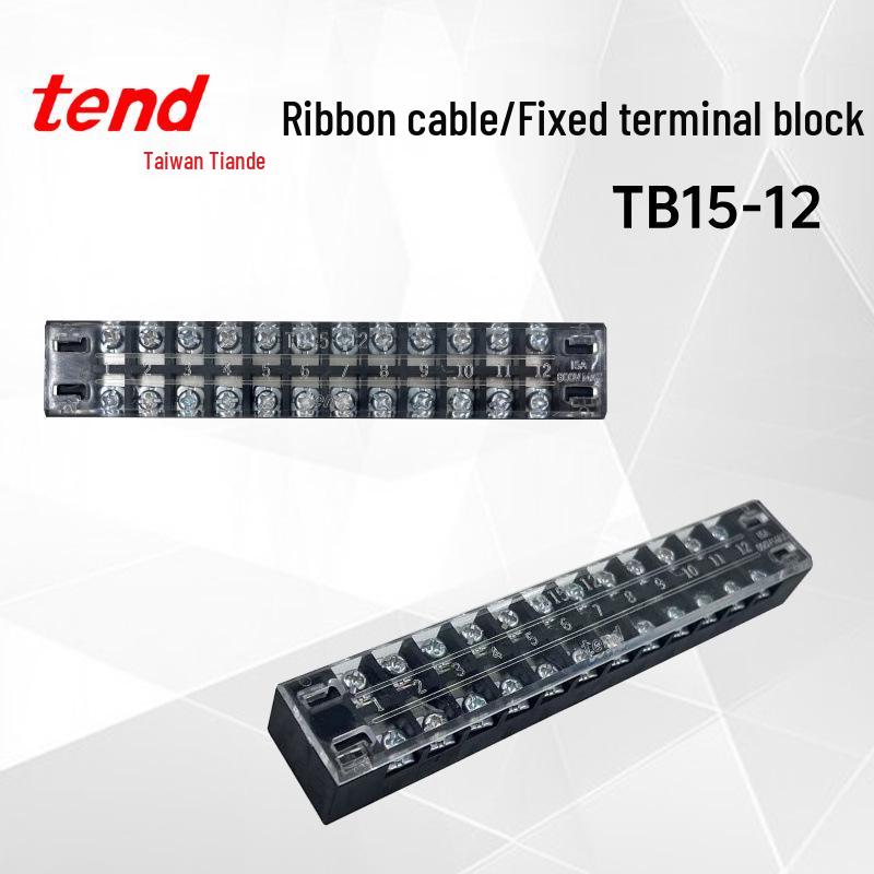 Taiwan TANDAR TB15-12 Terminal Block, 15A 250VAC, 600V max