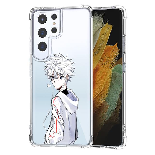 Противоударный чехол для телефона Samsung S10 S20 Fe S21 S22 S8 S9 Plus S21ultra Anime Hunter X Hunter Killua Zoldyck, задняя крышка Fundas