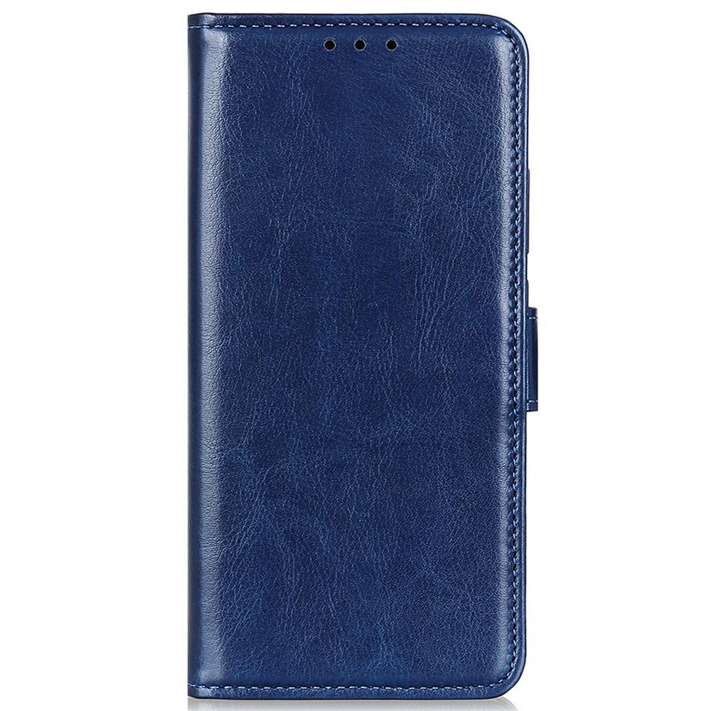 Для Motorola Moto G75 5G чехол Crazy Horse Texture PU кожаный чехол-подставка для телефона