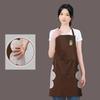 Водонепроницаемый кухонный фартук для шеф-повара, фартук для барбекю, ресторана, бара, магазина, кафе, нагрудник для покраски, маникюрный салон, уборка, униформа