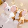 53cm New Lifelike Realistic Cat Plush Toys Soft Stuffed Kitten Model Devon Rex Animals Room Decoration Birthday Christmas Gift