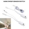 Hole Type Motion Seneor Switch 5A 12V-24V Hand Wave Scan Sensor Switch With 2510 Port/DC Port For Home Kitchen LED Strip Light